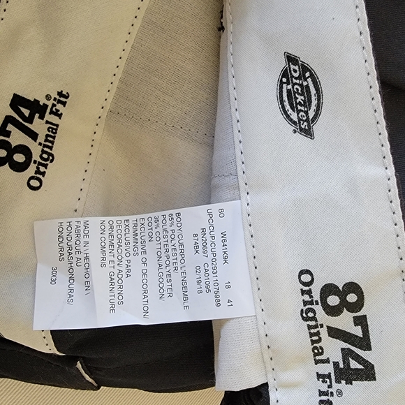 Dickies 874 Original Fit Work Pant - Picture 2 of 7